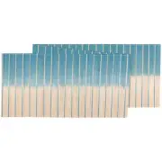 NOW DESIGNS TABLE RUNNER BAMBOO BLUE 1793001 NEW ocean summer tabletop dining