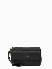 Rosie Pebbled Leather Medium Flap Wristlet