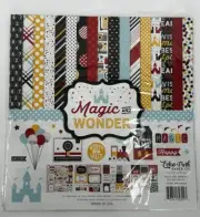 Echo Park Magic and Wonder Collection Kit Theme Park Scrapbooking MW124016