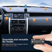 Magnetic Phone Holder for Car – Stainless Steel Dashboard Mount, Water-Resistant
