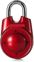 1500ID Portable Padlock Escape Room Gym School Club Cabinet Lock Combination Code Directional Keyless Door Lock(1)