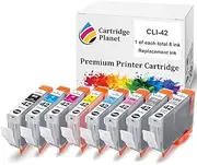 Cartridge Planet 8 Pack (1BK,1C,1M,1Y,1GY,1LGY,1PC,1PM) Compatible Ink for Canon CLI-42 CLI42 for Canon PRO100 PRO100S