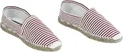 AKAY TOP INDUSTRIES Stripe White Red 44 Summer, Multicoloured