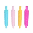 Fondant Rolling Pin Plastic Embossed Roller For Cookies Biscuits Pastry Cake JY