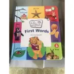 BABY EINSTEIN FIRST WORDS 幼兒字母認知 童書8成新