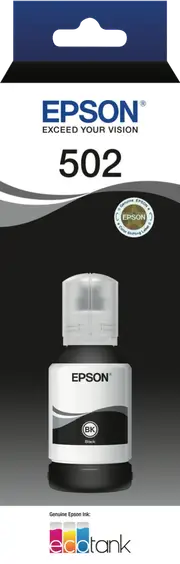 Epson T502 EcoTank Black Ink Bottle