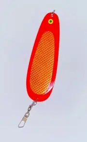 Kokanee Dodger: uv "HOT TOMALE"