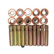 10 Pk 8E0468 Pin & 8E8469 Retainer Fits CAT 1U3452 J450 J460 9W8452 Tooth