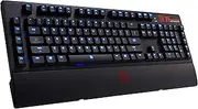 [Thermaltake] Tt e Sports Poseidon Z Forged Aluminum Faceplate with Built-in USB Port & Sound Card Brown Switches Blue Backlight Mechanical Gaming Keyboard KB-BAZ-KBBLUS-04