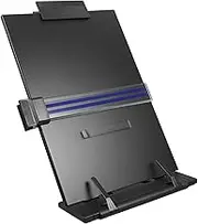 HAPINARY Adjustable Folding Book Stand Document Holder for Typing Recipe Book Holder for Kitchen for Students Material for Home Office Use