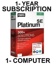 Nero Platinum SE 300 Solutions Blu-Ray CD DVD USB Burn & Rip