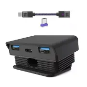 Black Magnetic Type-C Charging Dock For RAZER COBRA PRO/BASILISK V3 PRO Mouse