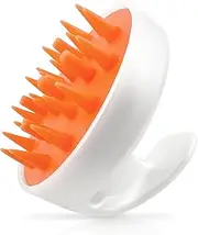[Kobe] Scalp Massager for Hair Growth - Ergonomic Shampoo Brush/Dandruff Brush - Relaxing Hair Massager - Soft Silicone Hair Scalp Massager - For Scalp Scrubbing & Exfoliating (Alive)
