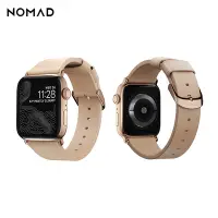 在飛比找Yahoo奇摩購物中心優惠-美國NOMAD Apple Watch專用自然原色皮革錶帶-