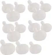 Operitacx 15Pcs Silicone Bubble Inserts for Squeeze Making Creative DIY Replacement Parts for Bubble Blowing Dolls Easy to Use Crafting Props for Fun Activities