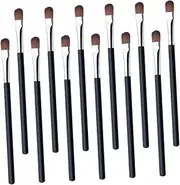 Healeved 100pcs Long Handle Eyeshadow Makeup Brushes for Professional and Home Use Versatile Beauty Tools for Eye Makeup Blending and Application