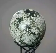 Natural Polished Epidote Sphere Nice Quality 2.125" - USA