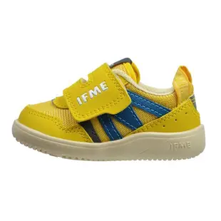 [現貨]IFME-一片黏帶系列 耀眼黃金-黃色 日本機能童鞋 原廠公司貨 運動鞋 布鞋 休閒鞋