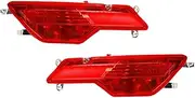 Car Rear Tail Lights Fog Lamp Reflector Left/Right Car Rear Bumper Fog Light Reflector for B&MW X6 E71 E72 2008-2010 63147187219 63147187220