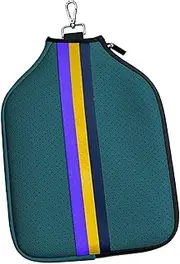 Generic Racket Sleeve, Neoprene Pickleball Paddle Cover, Racket Case Holder, Protective Paddle Sleeve Zipper, Gift Pouch Premium Pickleball Head Cover