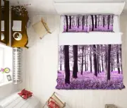 3D Forest Wildflowers 2289NA Bed Pillowcases Quilt Cover Duvet Assaf Frank Fay