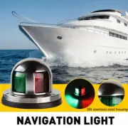 2 Pactrade IN Boat 1 Navigation Green Chrome Red Light Bulb Green Red Waterproof
