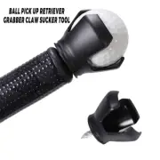 2X 3-Prong Golf Ball Pick Up Retriever Grabber Claw Sucker Tool For Putter US