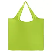 Reusable Grocery Bags, 1Pcs Washable Shopping Totes with Handles (Light Green)
