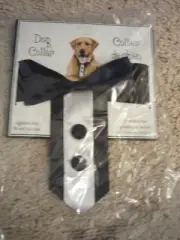 Formal Dog Tuxedo Wedding Collar Dog With Bow & buttons Adjustable