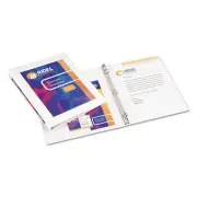 Avery� Framed View Heavy-Duty Binder w/Slant Rings, 11 x 8 1/2, 1/2" Cap, White