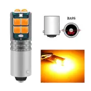 2PCS T4W BA9S LED Blub BAX9S H21W BAY9S LED H6W H5W Super Bright LED For Rear Fog car light License Plate Parking Reverse Lamp BA9S Amber