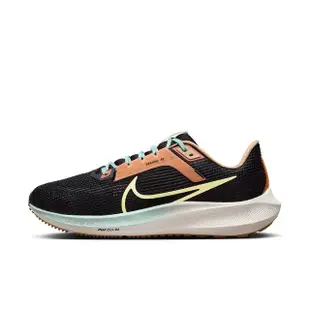 【NIKE 耐吉】慢跑鞋 男鞋 運動鞋 緩震 AIR ZOOM PEGASUS 40 黑橘 FQ6852-081