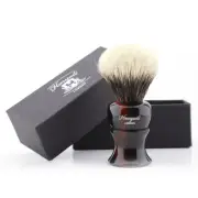 Luxury Men's Grooming Beard Wet Shaving Brush Silvertip Badger Hair Resin Handle