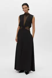 Sillage Lace Maxi Dress in Black - CAMILLA AND MARC® C&M
