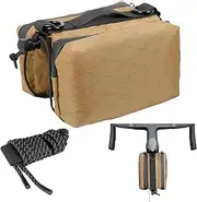 Top Tube Bike Bag, Cycling Frame Storage Bag, Portable Bike Accessory, Storage Pouch with Zipper for Mobile Phones Repair Tools Tissue Key