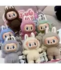 Pop Mart The Monster Labubu Exciting Macarons Viny Face Plush Pendant (blind box
