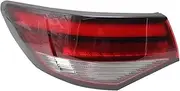 Compatible for Nissan Sentra 2020 2021 2022 LED Car Rear Tail Light Assembly Warning Brake Stop Light Turn Signal Lamp Car Accessories(Left outside)
