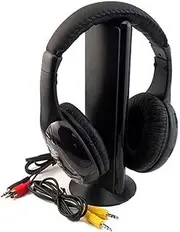 MH2001 Headset hi-fi subwoofer Headphones FM Radio 5-in-1 wirel Computer Headset with Microphone