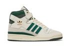 [GW2203] Mens Adidas FORUM 84 'OFF WHITE DARK GREEN' US 10 high top sneaker shoe