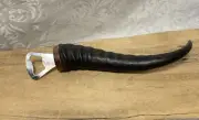 NEW Springbok Antelope Antler Black Bottle Can Opener Unique Africa Horn Gift