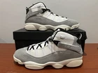 Nike Air Jordan 6 Rings Cement Grey White Black FJ4650-077 Men's Size 12 NEW