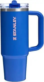 Stanley Quencher ProTour Flip Straw Tumbler with Leakproof Lid 30 oz | Built-in Straw and Handle | Cup Holder Compatible for Travel | Insulated Stainless Steel Cup | BPA-Free | Royal Blue