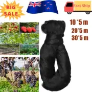 Anti Bird Netting Pest Net Commercial Fruit Tree Plant Mesh 10m/20m/30m Black