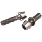 M5 Titanium Tapered Bolts For MTB Road Stems FREE WASHERS All Sizes and Colours