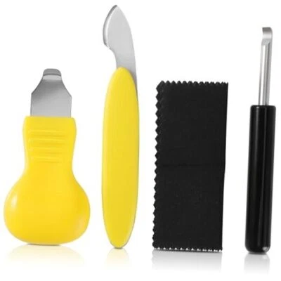 4 PCS Professional Watch Back Removal Tool，Pry Watch Back Case Opener，Watch