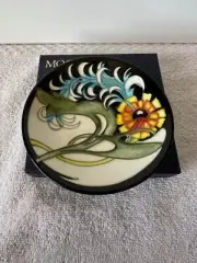 Moorcroft “LILY PLUME” Pin Dish by Emma Bossons 2006 MCC Original Box