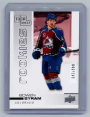 Bowen Byram 2020-21 Upper Deck Top Shelf Rc Rookie #Ts-4 /500
