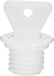 Hot Water Bottle Lid Bottles Wash Catcher Pump Cleaner Plunger Hose Sink Hot and Cold Water Bottle Water Bottle Cap Hot Water Bags Cap Basket Filter Drainer Plumber Pp White