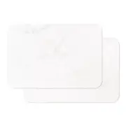 2 Pack Stone Drying Mat for Kitchen Counter, Quick Drying Diatomaceous Stone ...