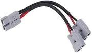 10AWG 50Amp SB50 Anderson Plug Connector,600V 300mm 1 to 2 Double Y Adaptor,6mm Cable for Car Battery,Automotive Accessories Battery Extension Cable